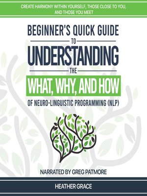 cover image of Beginner's Quick Guide to Understanding the What, Why, and How of Neuro-Linguistic Programming (NLP)